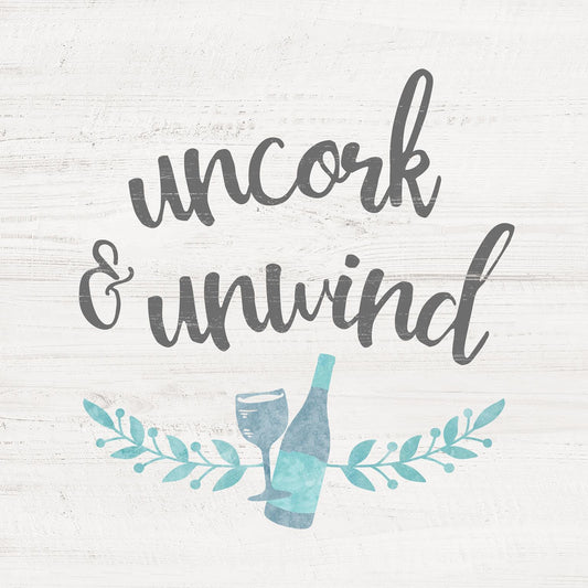 Framed - Wine O'clock By Natalie Carpentieri - Pearl Silver Classy Art