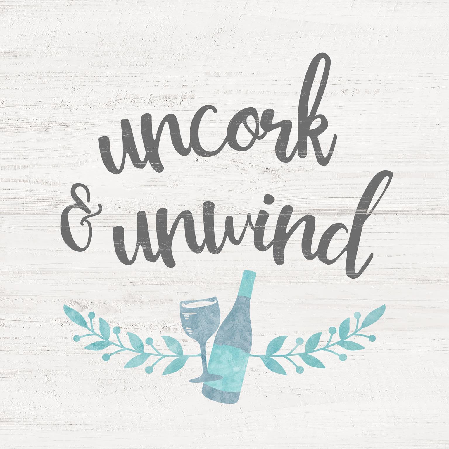 Framed Small - Wine O'clock By Natalie Carpentieri - Pearl Silver Classy Art