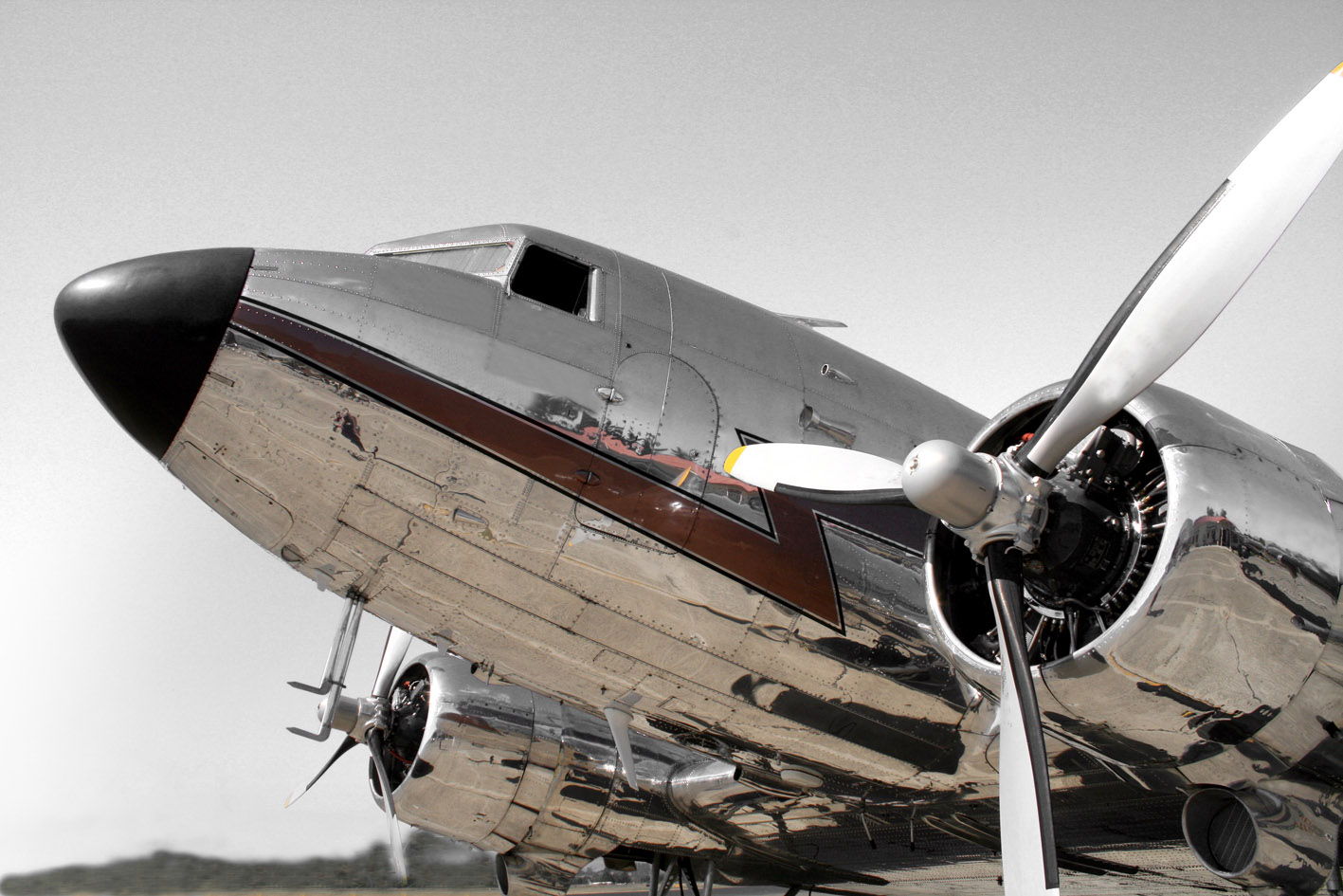 Floating Tempered Glass With Foil Let's Go Travelling - Pearl Silver Classy Art