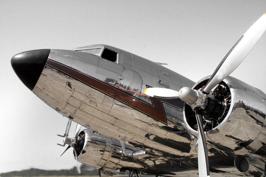 Floating Tempered Glass With Foil Let's Go Travelling - Pearl Silver Classy Art