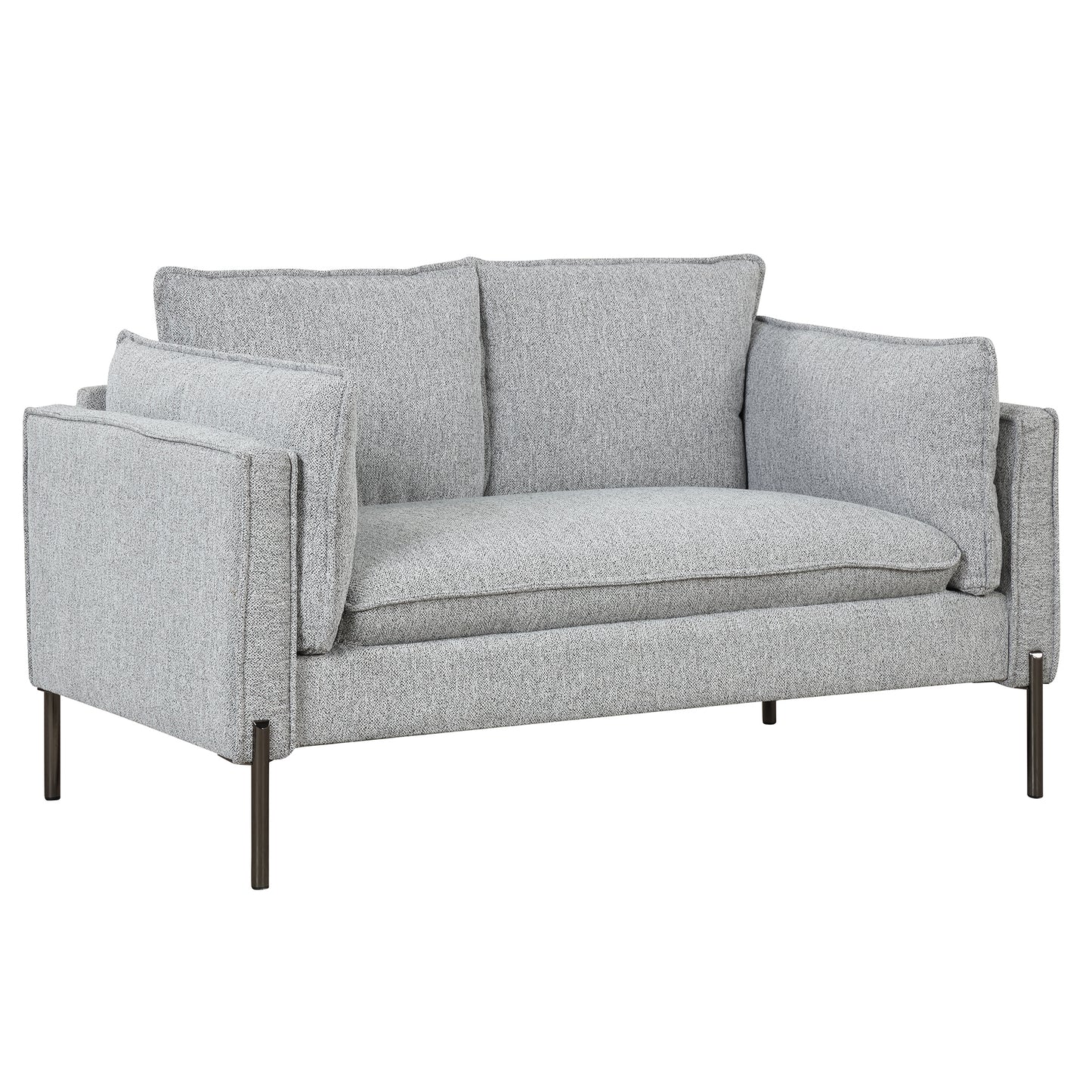 2 Piece Sofa Sets Modern Linen Fabric Upholstered  Loveseat and 3 Seat Couch Set Furniture for Different Spaces,Living Room,Apartment(2+3 seat) House to Home Furnishings LLC