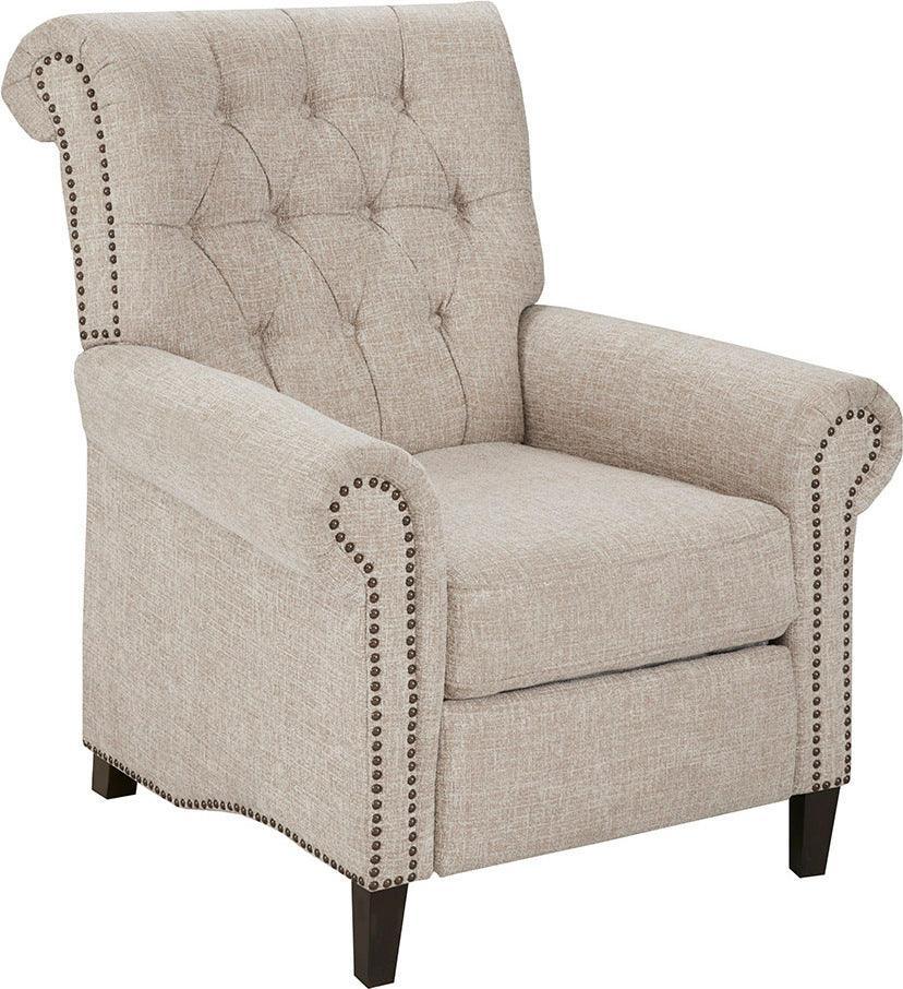 Aidan Push Back Recliner Cream Olliix.com