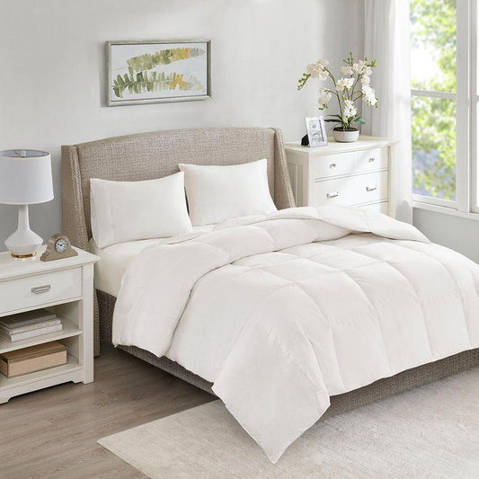 All Full/Queen Season Oversized 1 Cotton Down Comforter White Olliix.com