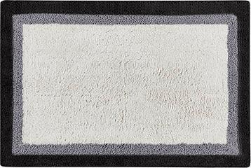 Amherst 20" Bath Rug Black Olliix.com