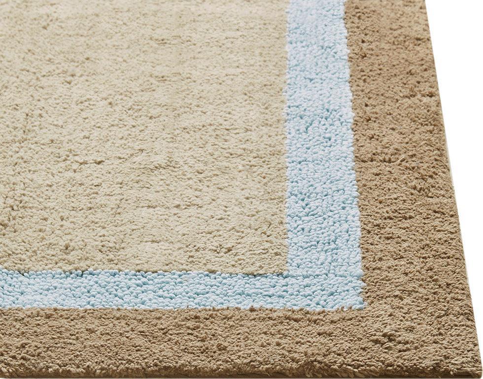 Amherst 20" Bath Rug Blue Olliix.com