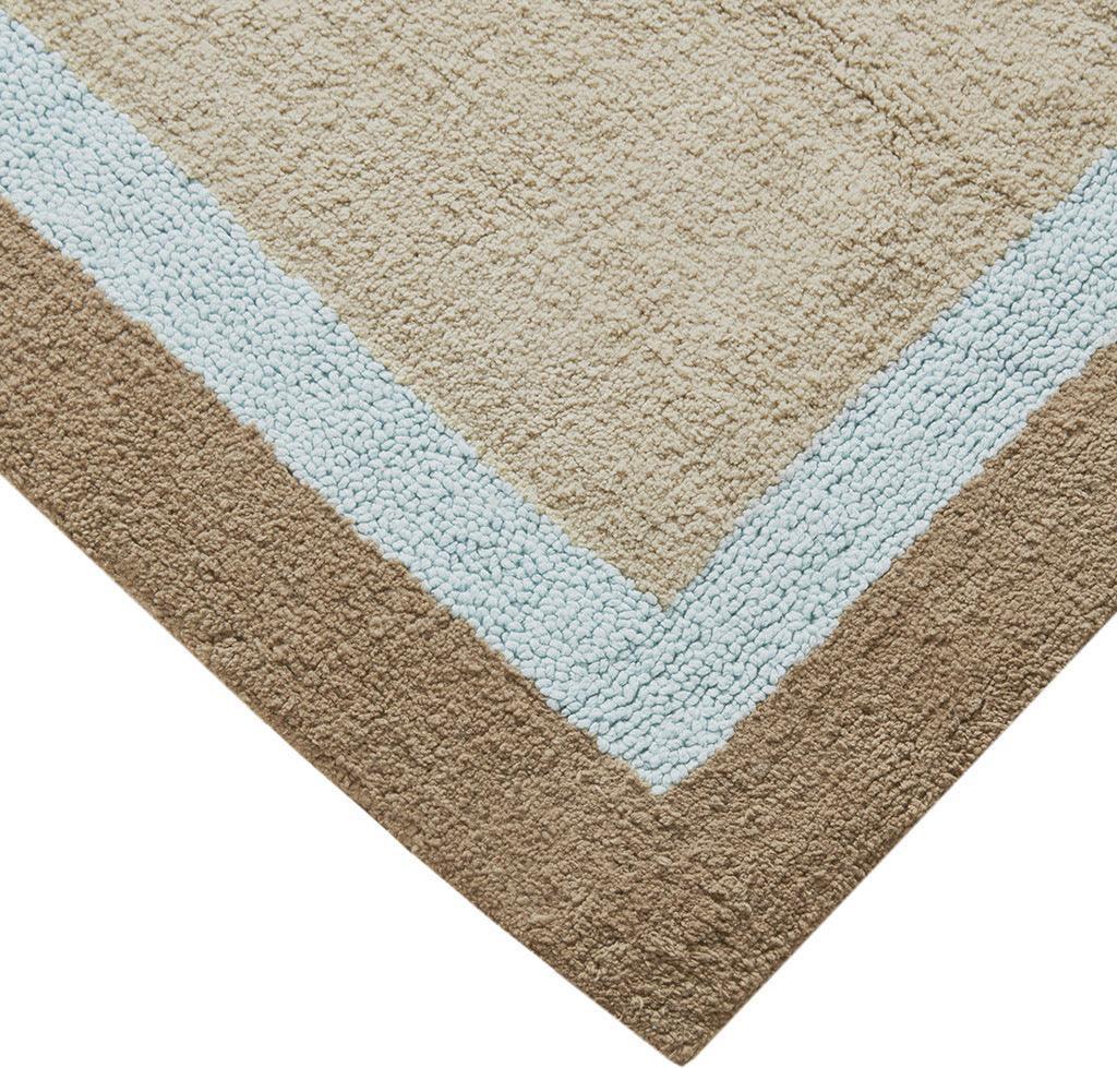 Amherst 20" Bath Rug Blue Olliix.com