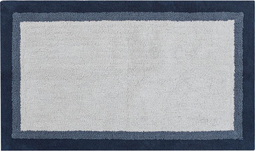 Amherst 24" Bath Rug Navy Olliix.com