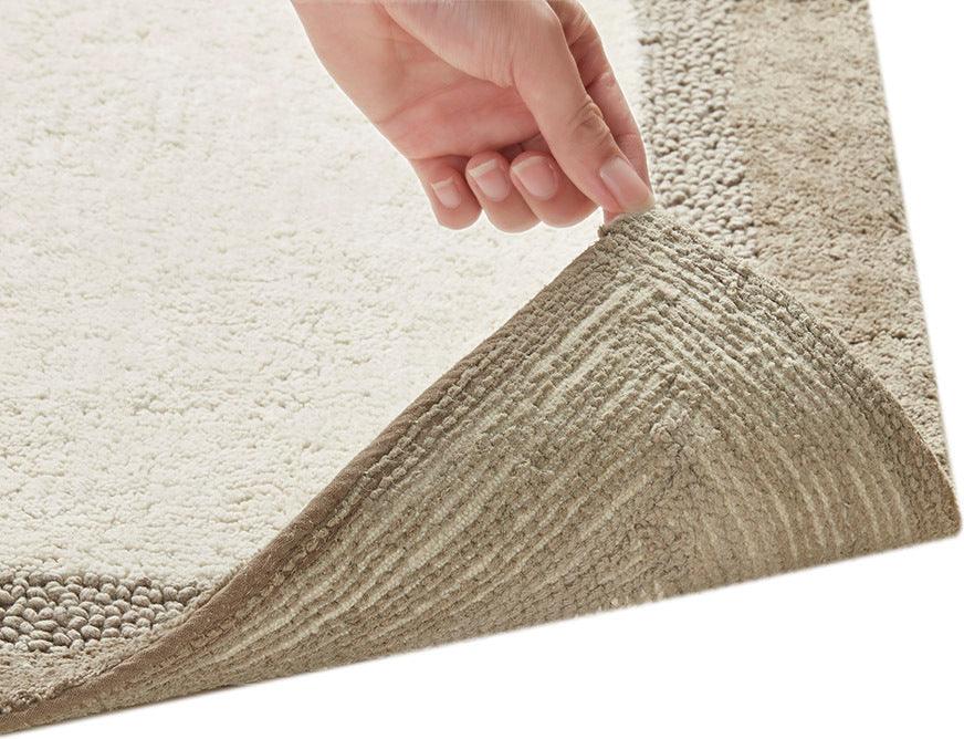 Amherst 27" Bath Rug Taupe Olliix.com