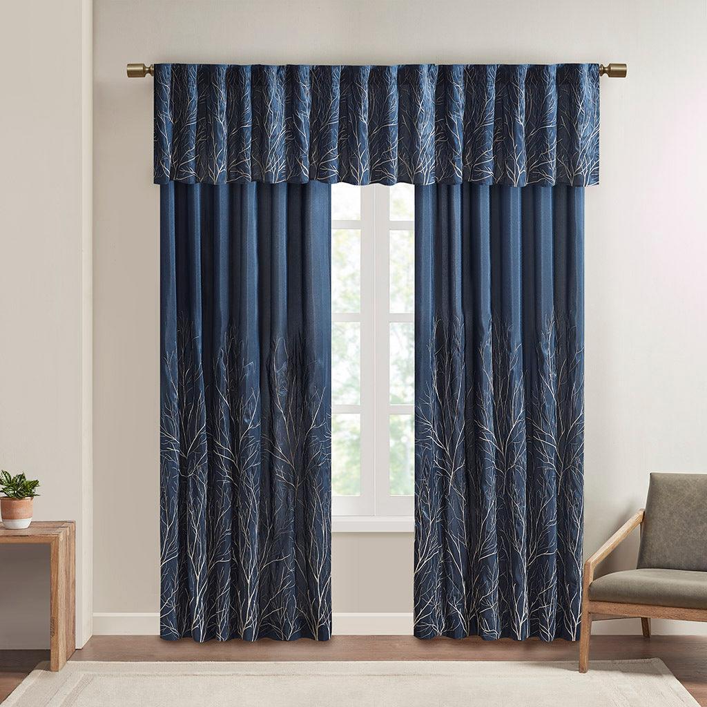 Andora 84 H Window Panel Navy Olliix.com