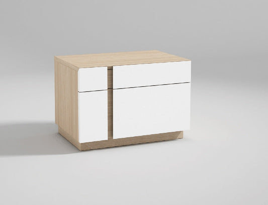 ESF Furniture - Garcia Sabate Spain Anna Left Nightstand w 2-Drawers - ANNANSLEFT ESF Furniture