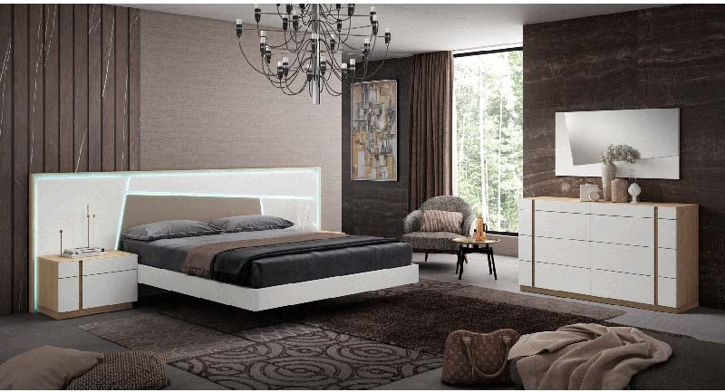 ESF Furniture - Garcia Sabate Spain 4 Piece King Bedroom Set - ANNAKD-4SET ESF Furniture