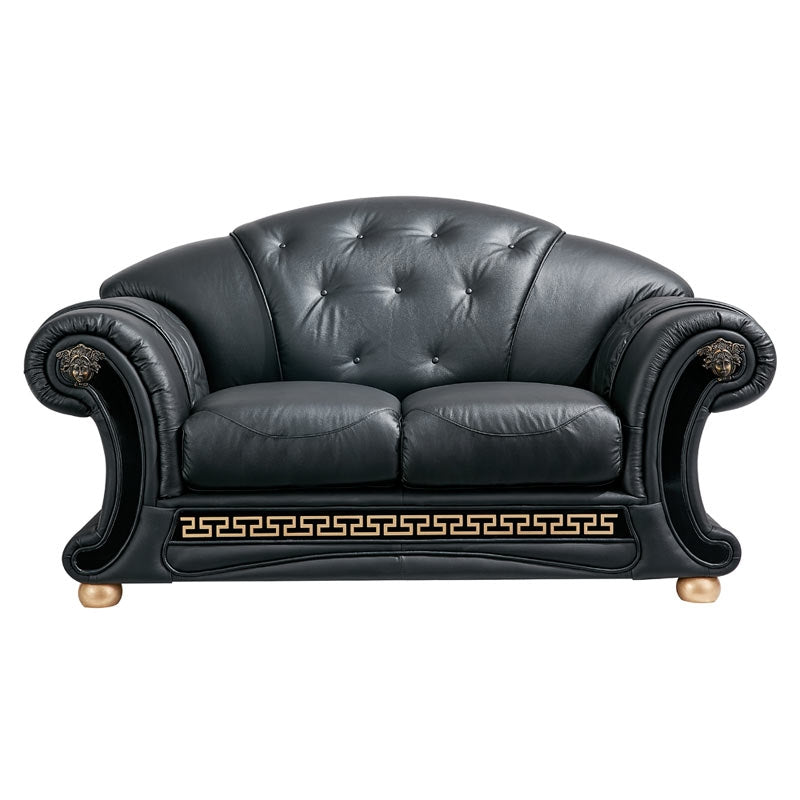 ESF Furniture - Apolo Loveseat In Black - APOLOBLACK-L ESF Furniture