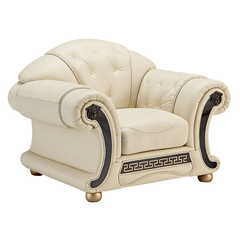 ESF Furniture - Apolo Chair in Beige - APOLOCHAIR ESF Furniture