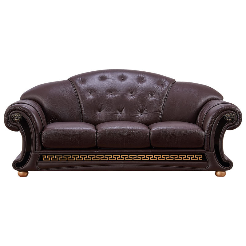 ESF Furniture - Apolo Sofa in Brown- APOLOBROWNSOFA ESF Furniture