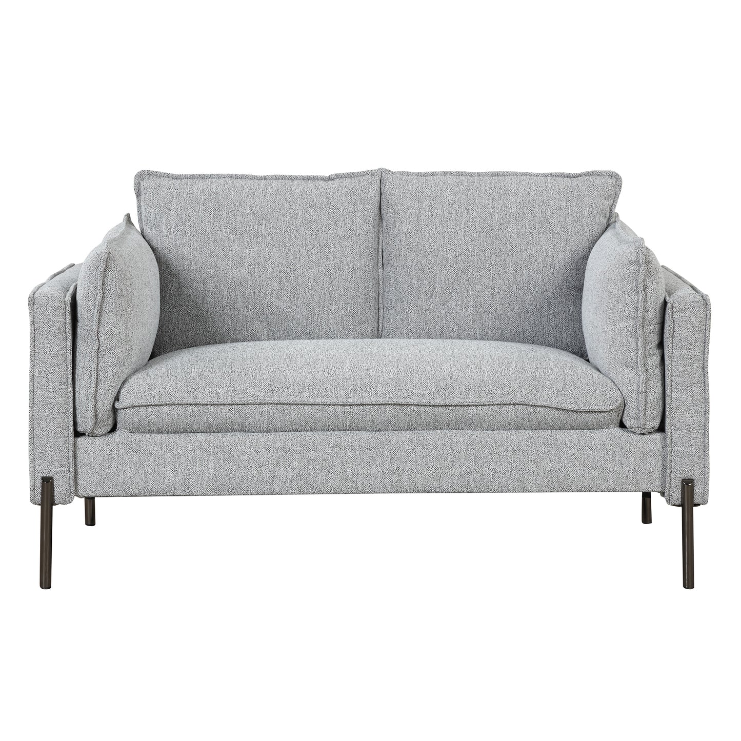 2 Piece Sofa Sets Modern Linen Fabric Upholstered  Loveseat and 3 Seat Couch Set Furniture for Different Spaces,Living Room,Apartment(2+3 seat) House to Home Furnishings LLC