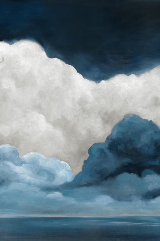 Framed Small - Nature's Drama I By Carol Robinson - Blue Classy Art