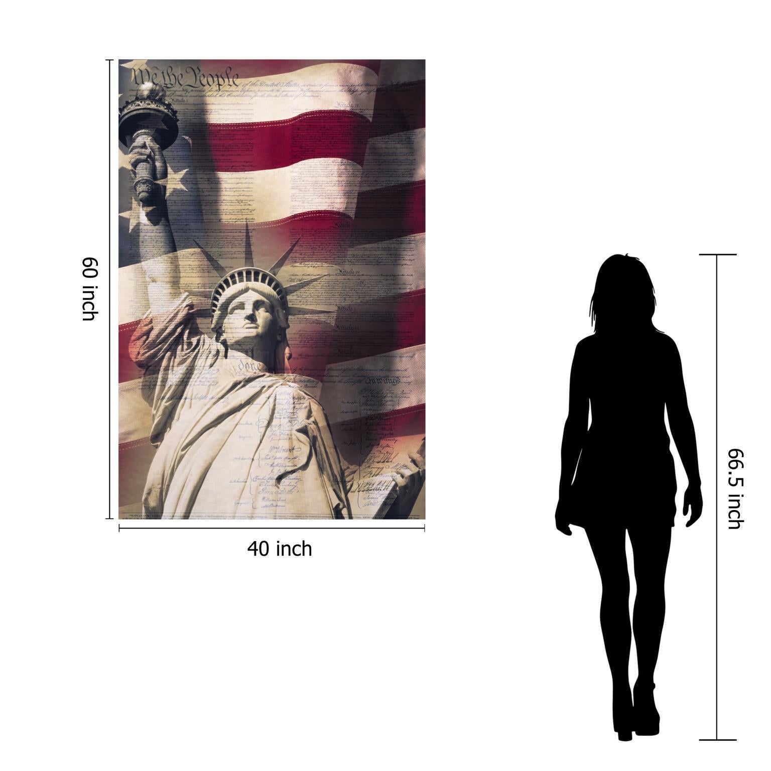 Tempered Glass With Foil - We the People - Beige Classy Art