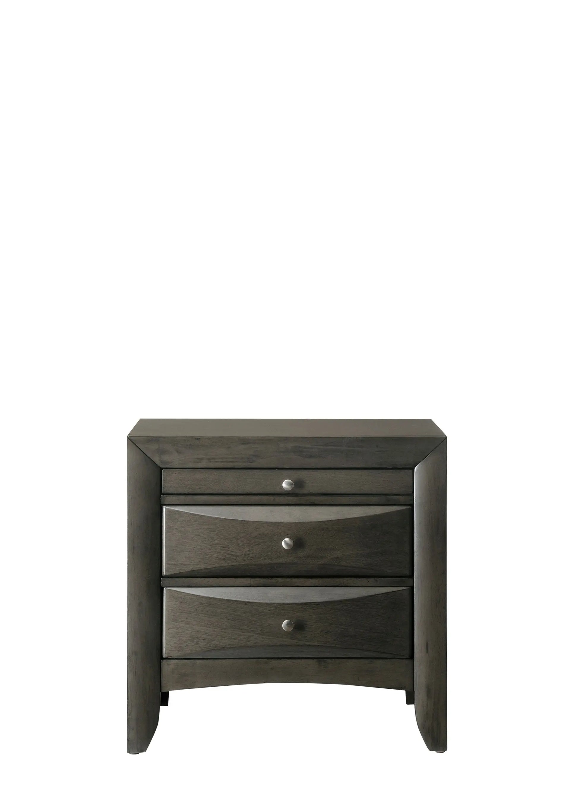 Emily Gray Nightstand Crown Mark