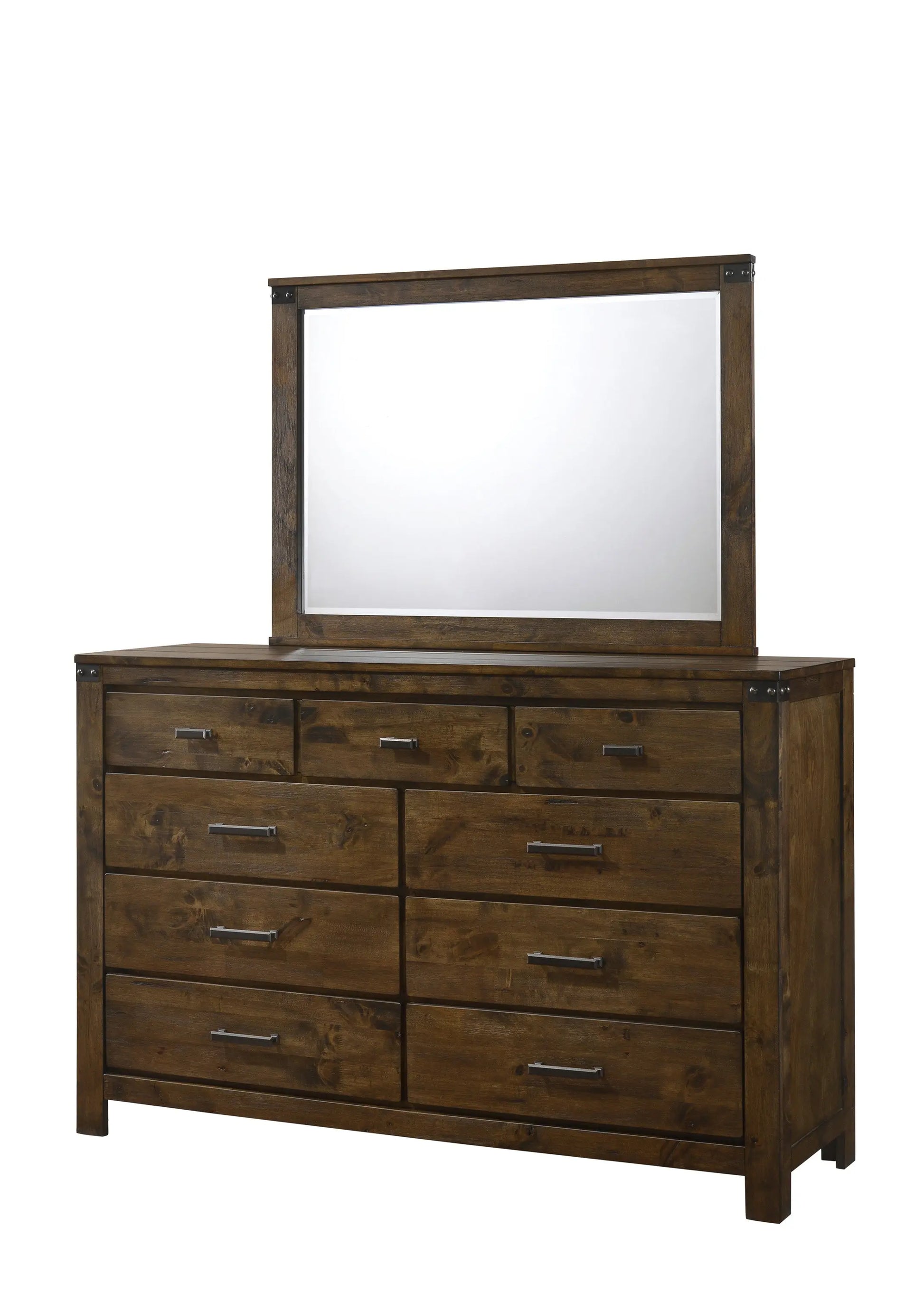 Curtis Brown Panel Bedroom Set Crown Mark