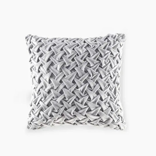 Square Decor Pillow Silver Olliix.com