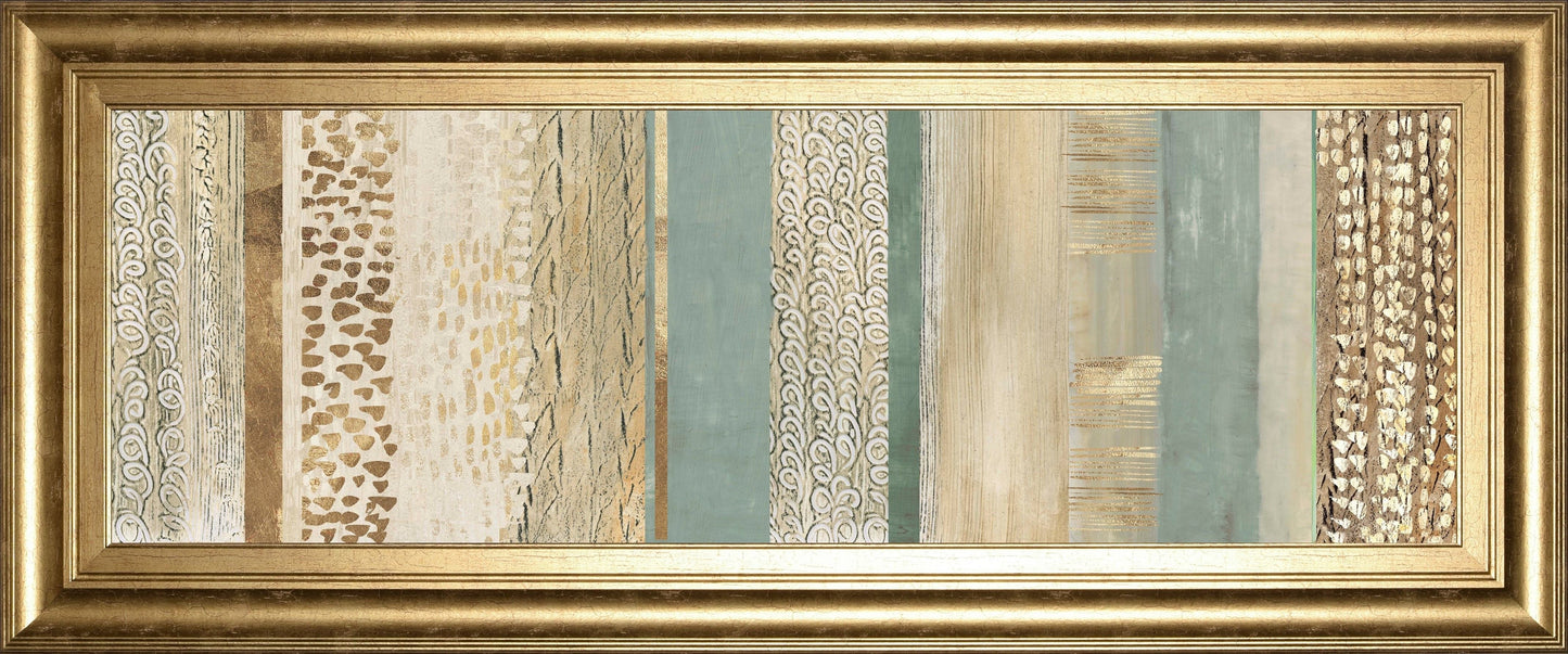 Placidity IV By Tom Reeves - Light Brown Classy Art