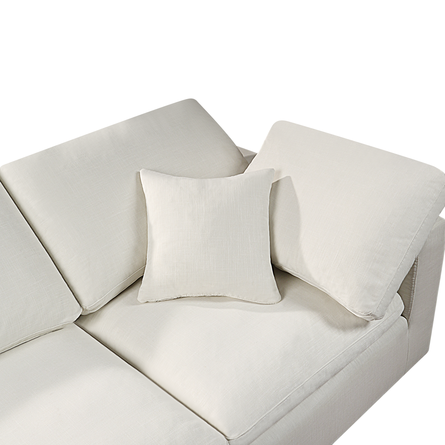 Modern Modular Sectional Sofa Set, Self-customization Design Sofa, White ***(FREE SHIPPING)*** House to Home Furnishings LLC