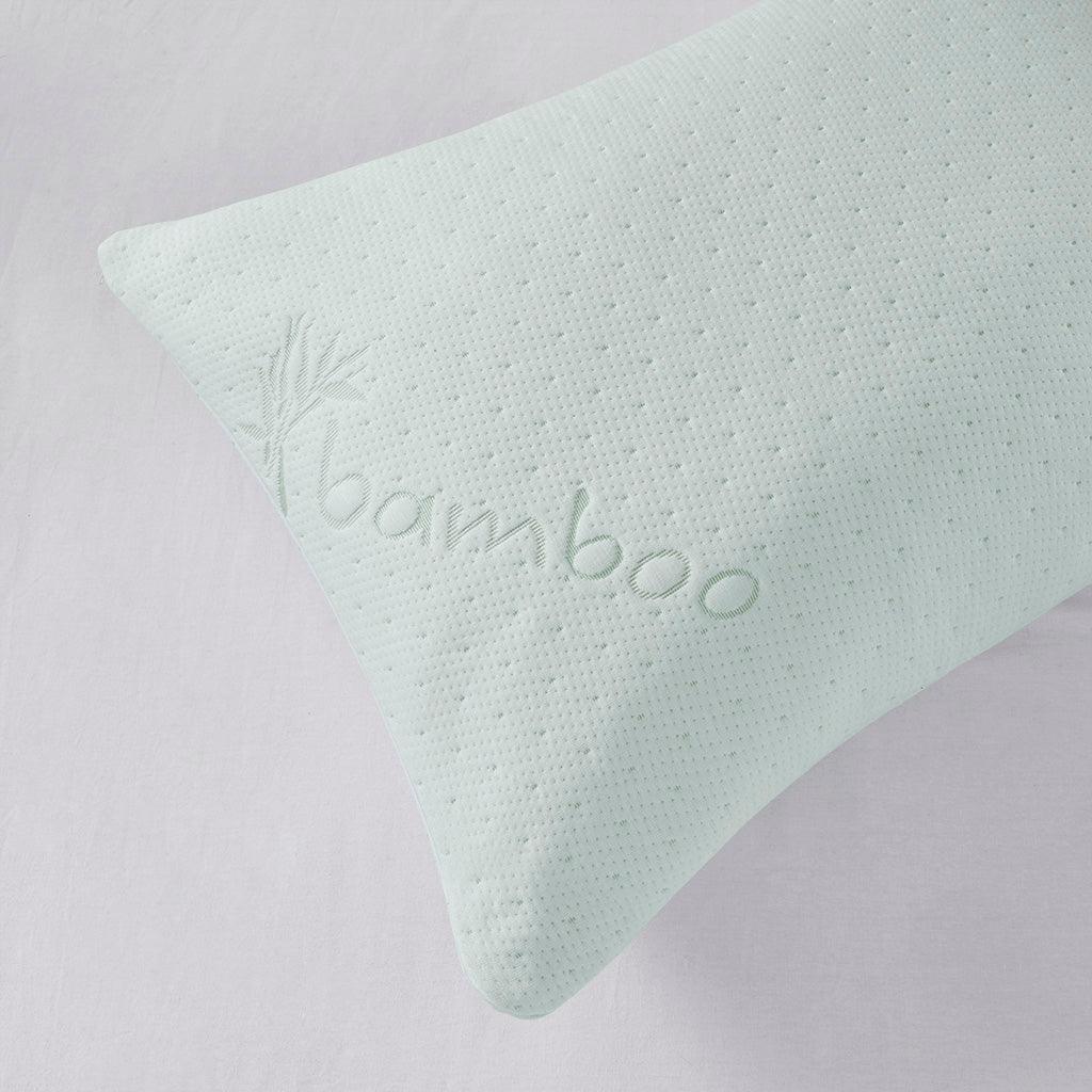 Bamboo Shredded King Memory Foam Pillow Olliix.com