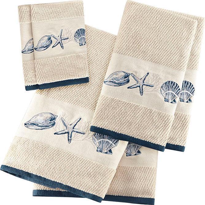 Bayside Bath Towel Blue Olliix.com