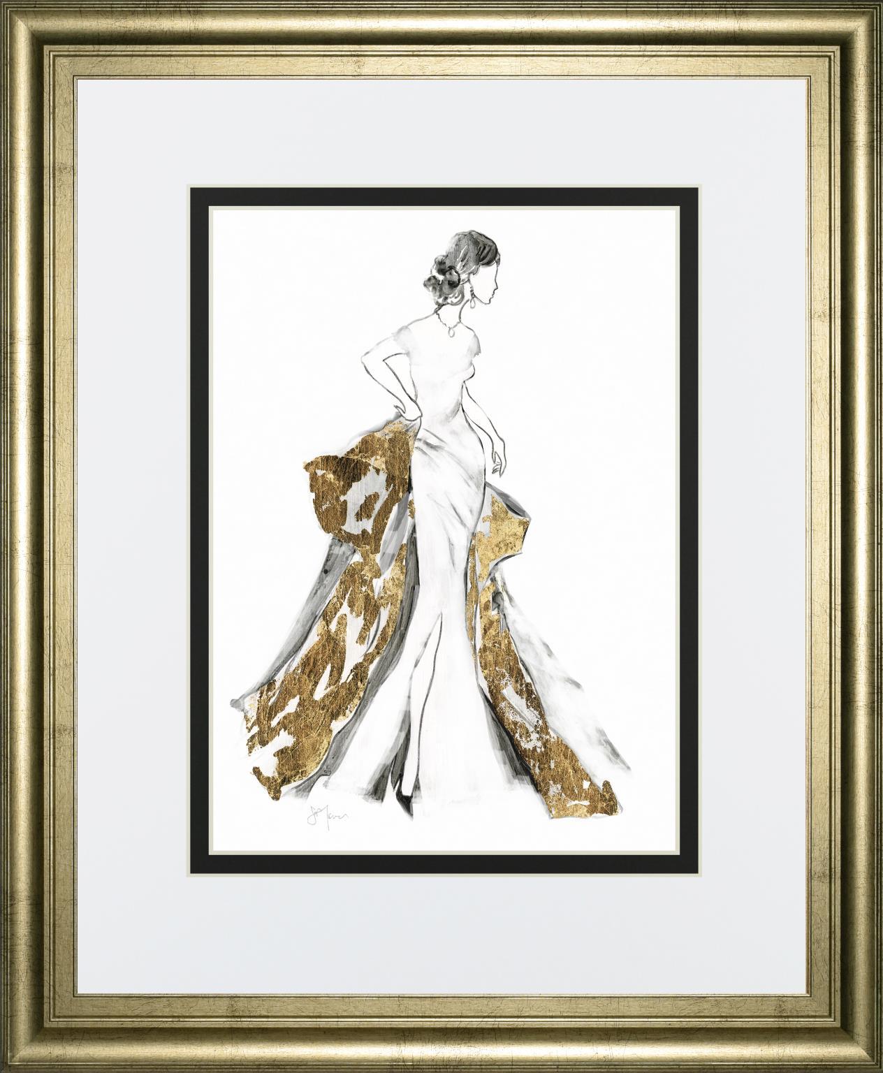 34x40 All That Glitters I By Tava Studios - Yellow Classy Art