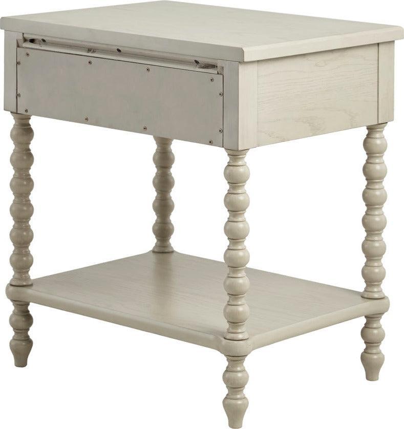 Beckett Traditional Nightstand 24"W x 18"D x 26"H Natural Olliix.com