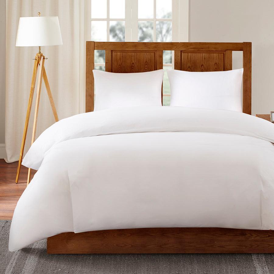 Bed 90 " W Guardian 3M Scotchgard Comforter Protector White Full/Queen Olliix.com