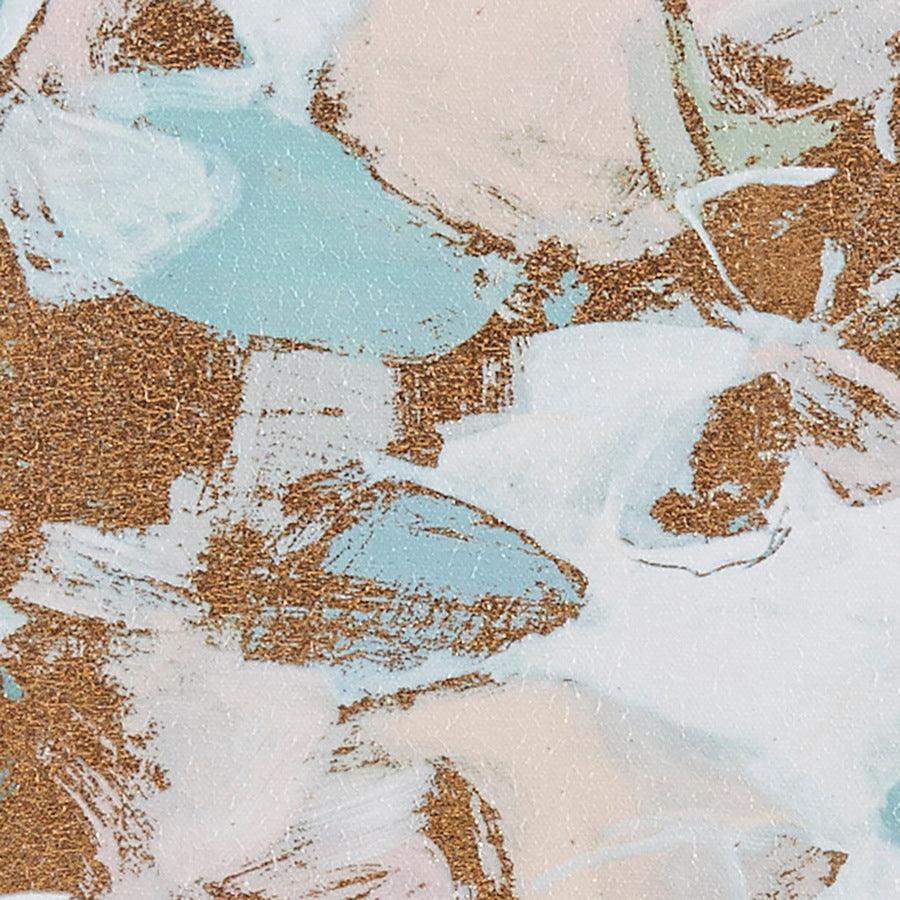 Blue Horizon Gallery Art 5 Piece Set with Bronze Frame Blue Multicolor Olliix.com