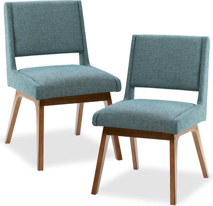 Boomerag Dining Chair (Set of 2) Blue Olliix.com