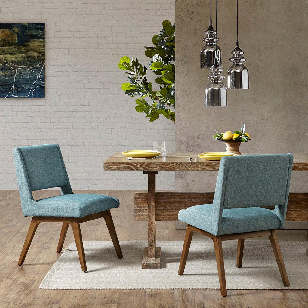 Boomerag Dining Chair (Set of 2) Blue Olliix.com