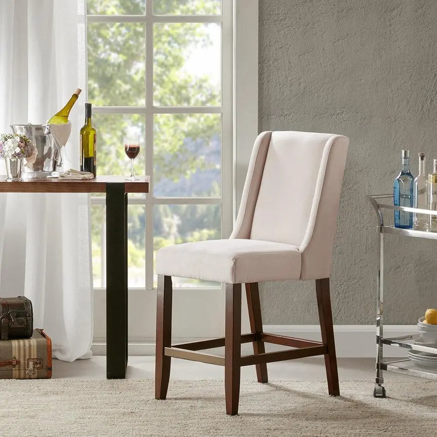 Brody Wing Counter Stool Cream Olliix.com
