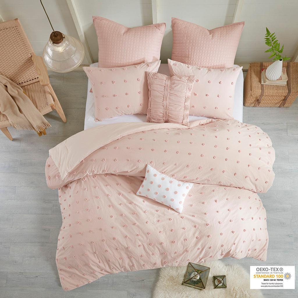 Brooklyn 5-Piece Twin/TXL Comforter Set Pink Olliix.com