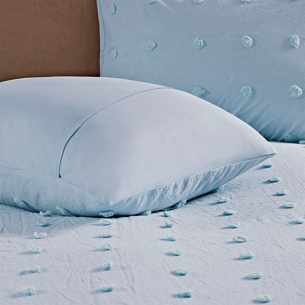 Brooklyn 7-Piece Full/Queen Comforter Set Blue Olliix.com