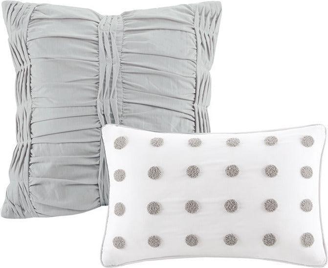 Brooklyn King/Cal King 7-Piece Comforter Set Ivory Olliix.com