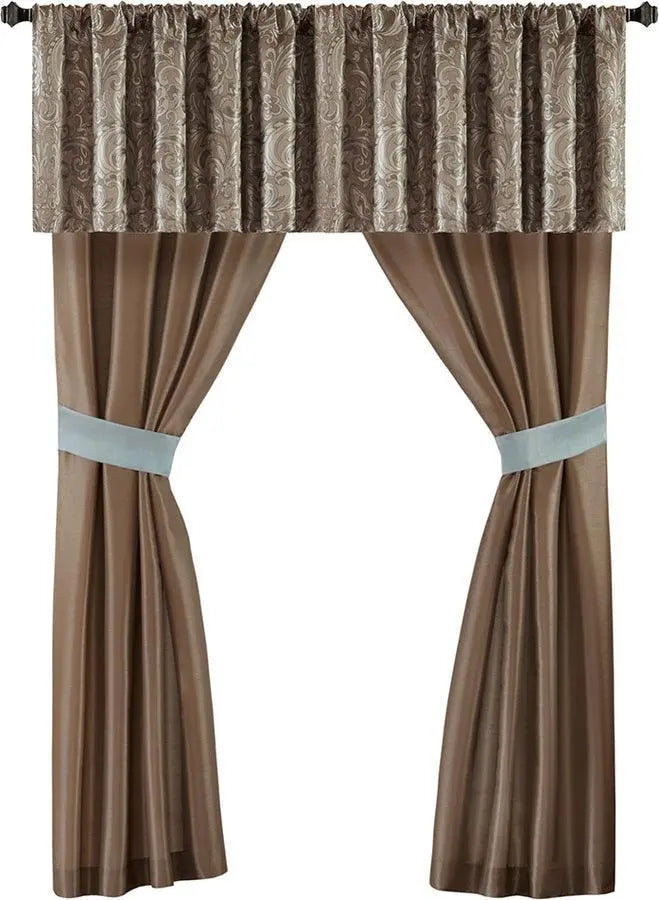 Brystol 24 Piece Room Traditional in a Bag Blue Queen Olliix.com