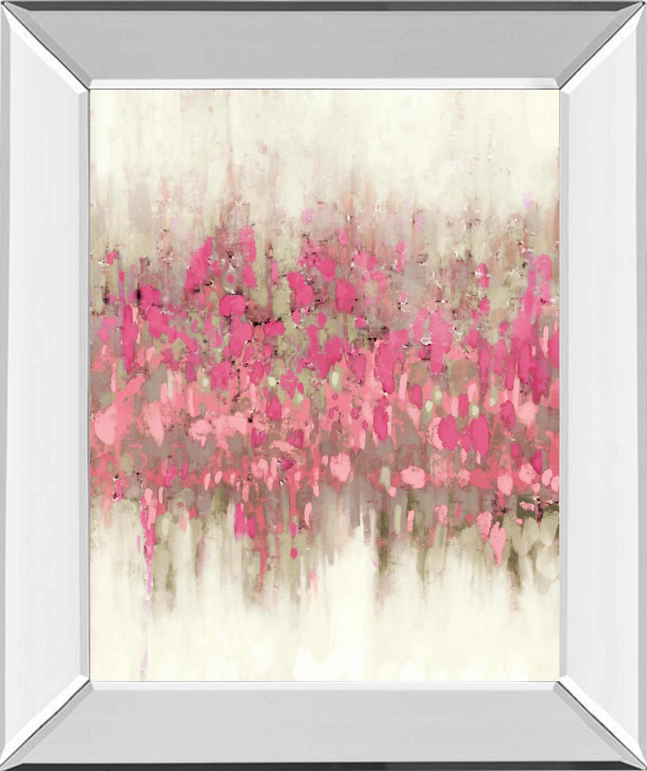 Crossing Abstract I By DanMeneely - Pink Classy Art