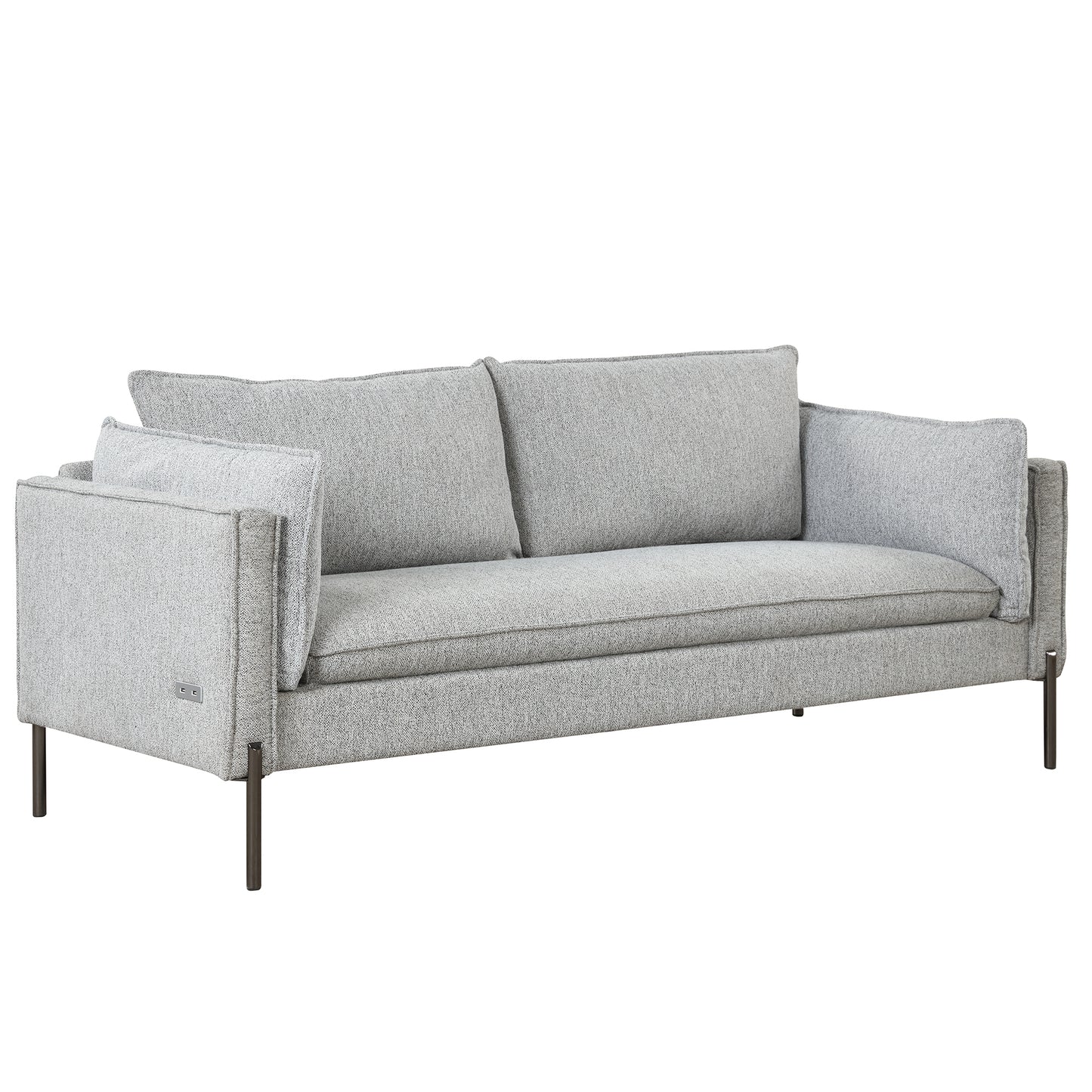 2 Piece Sofa Sets Modern Linen Fabric Upholstered  Loveseat and 3 Seat Couch Set Furniture for Different Spaces,Living Room,Apartment(2+3 seat) House to Home Furnishings LLC