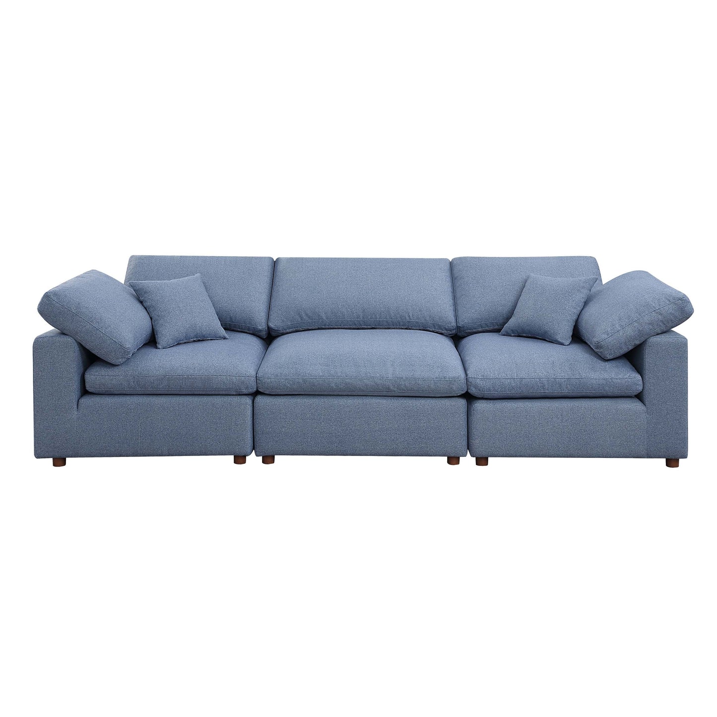 Modern Modular Sectional Sofa Set, Self-customization Design Sofa, Blue ***(FREE SHIPPING)*** House to Home Furnishings LLC