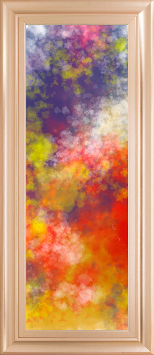 Vapor I. A By Jason Johnson - Framed Print Wall Art - Red Classy Art