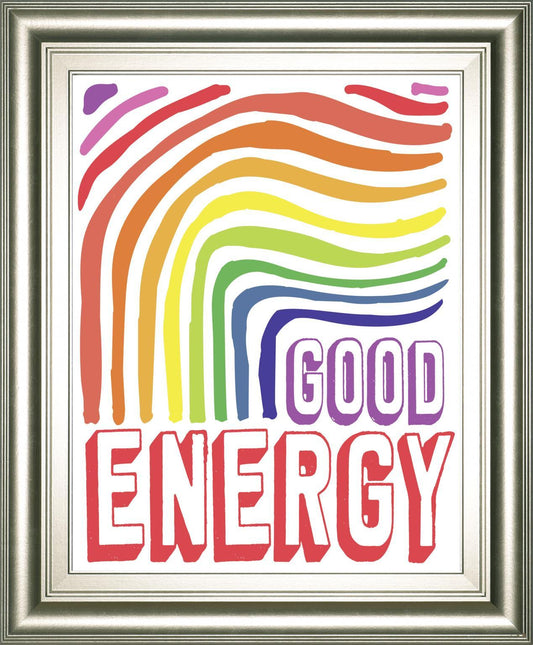 Good Energy By Elizabeth Medley - Red Classy Art