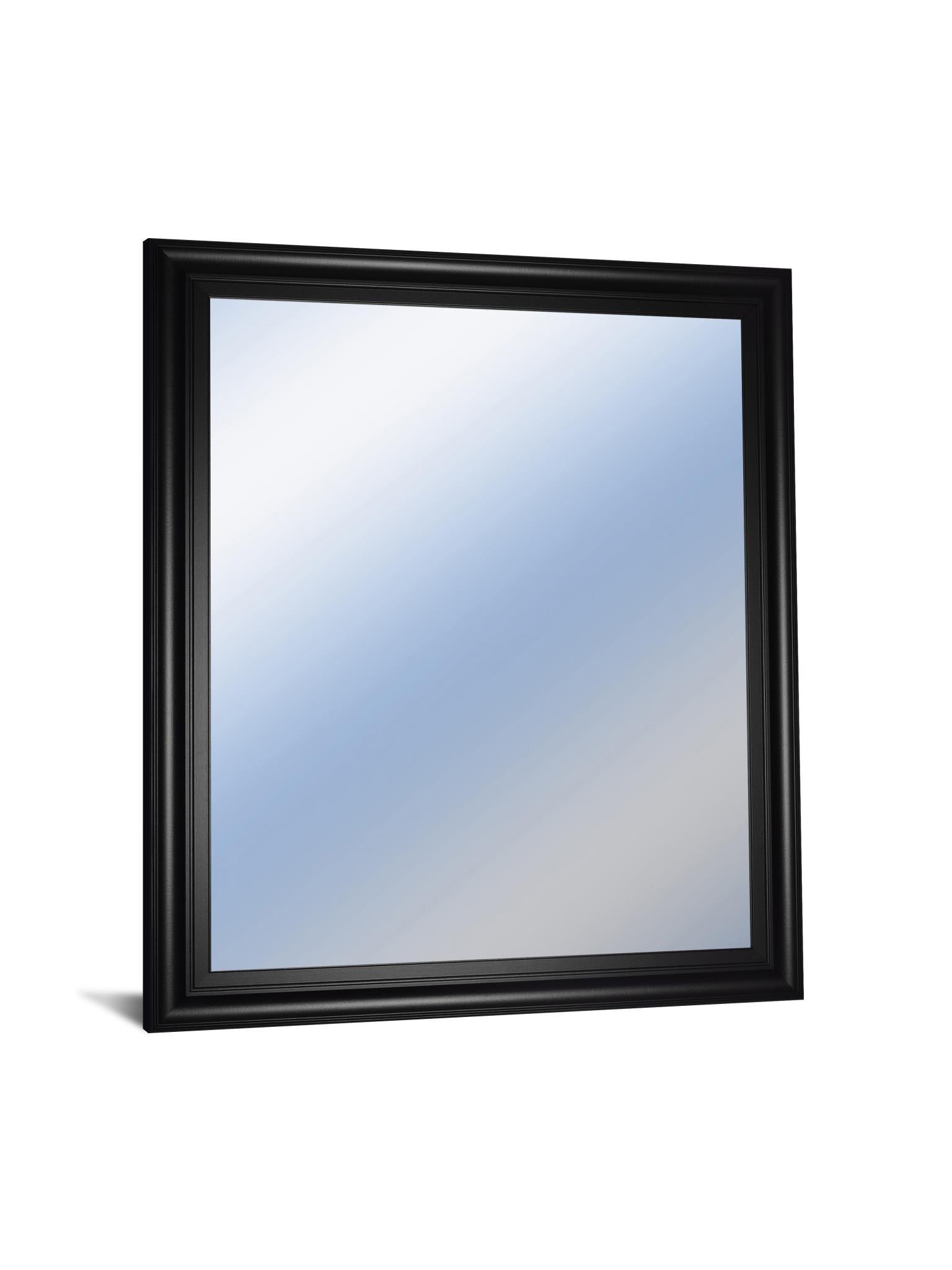 34x40 Decorative Framed Wall Mirror By Classy Art Promotional Mirror Frame #37 - Black Classy Art