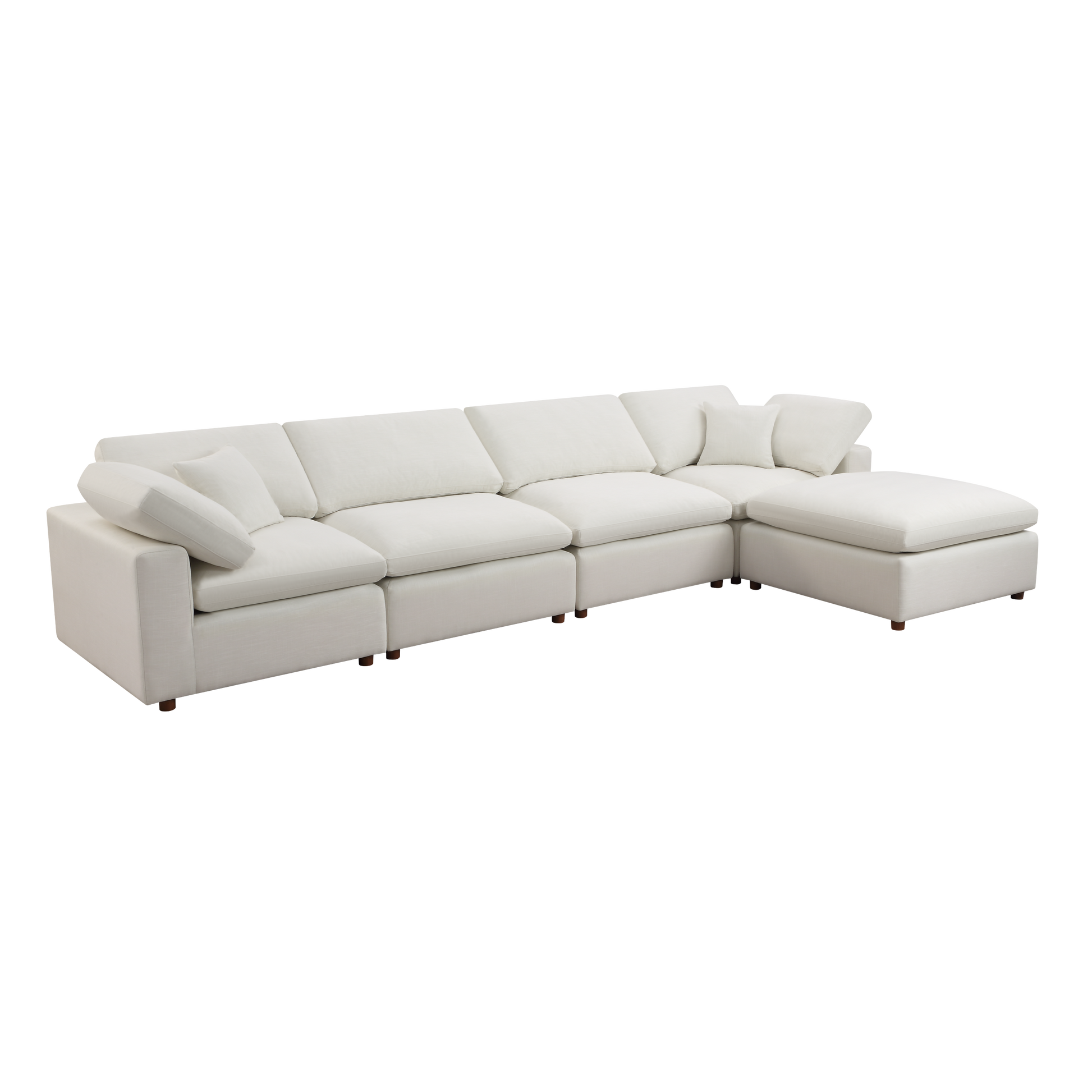 Modern Modular Sectional Sofa Set, Self-customization Design Sofa, White ***(FREE SHIPPING)*** House to Home Furnishings LLC