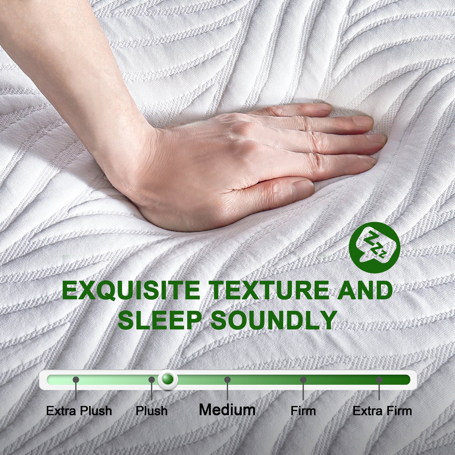 10 Inch Memory Foam Mattress,King Foam Mattress with CertiPUR-US Certified House to Home Furnishings LLC