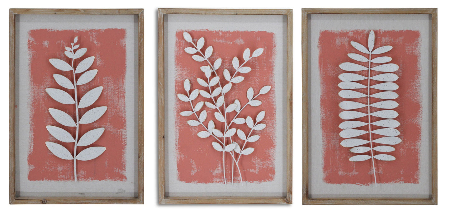 Wood Wall Decor - Pink Classy Art