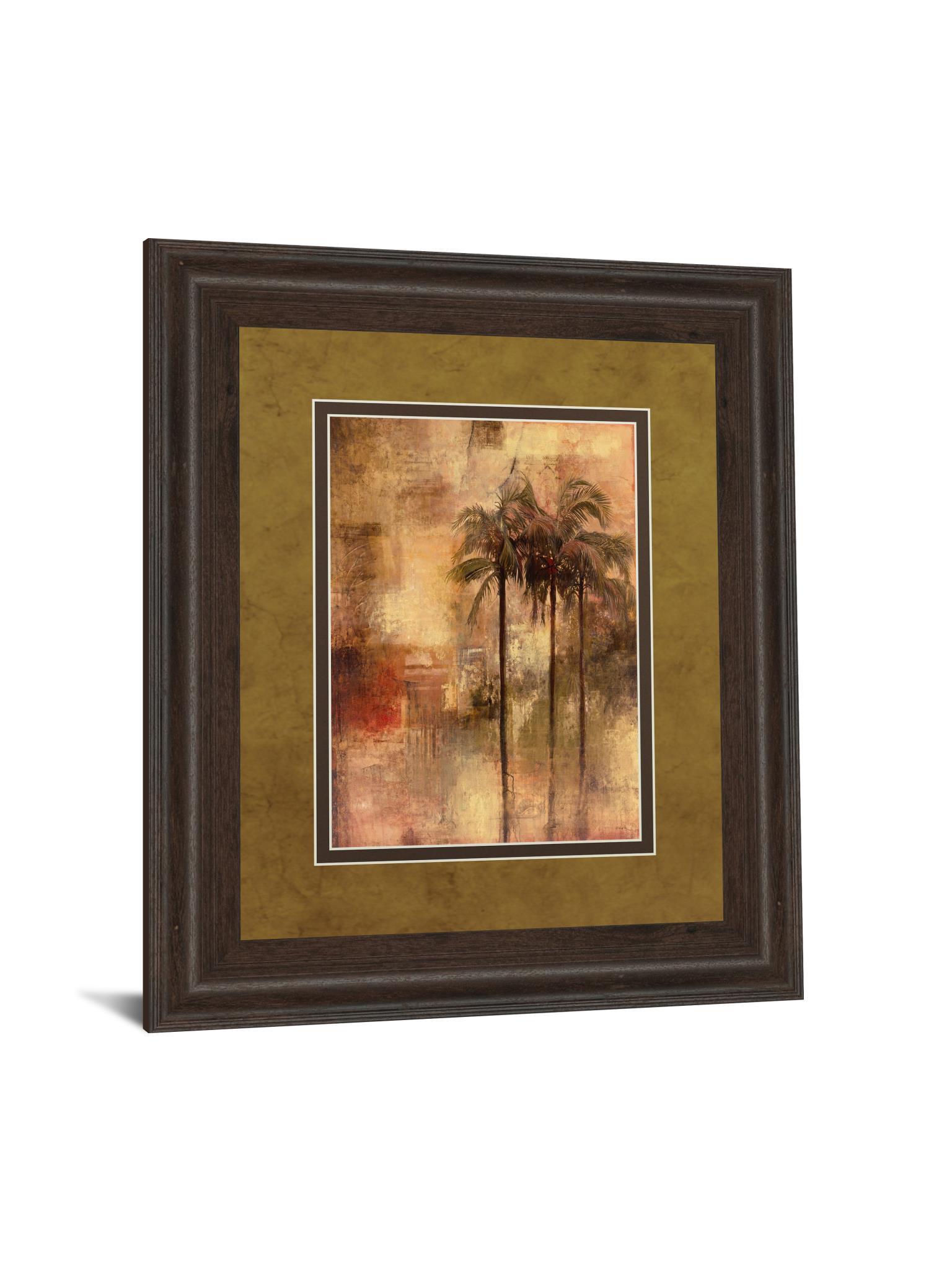 Tuscadero I By Douglas - Framed Print Wall Art - Dark Brown Classy Art