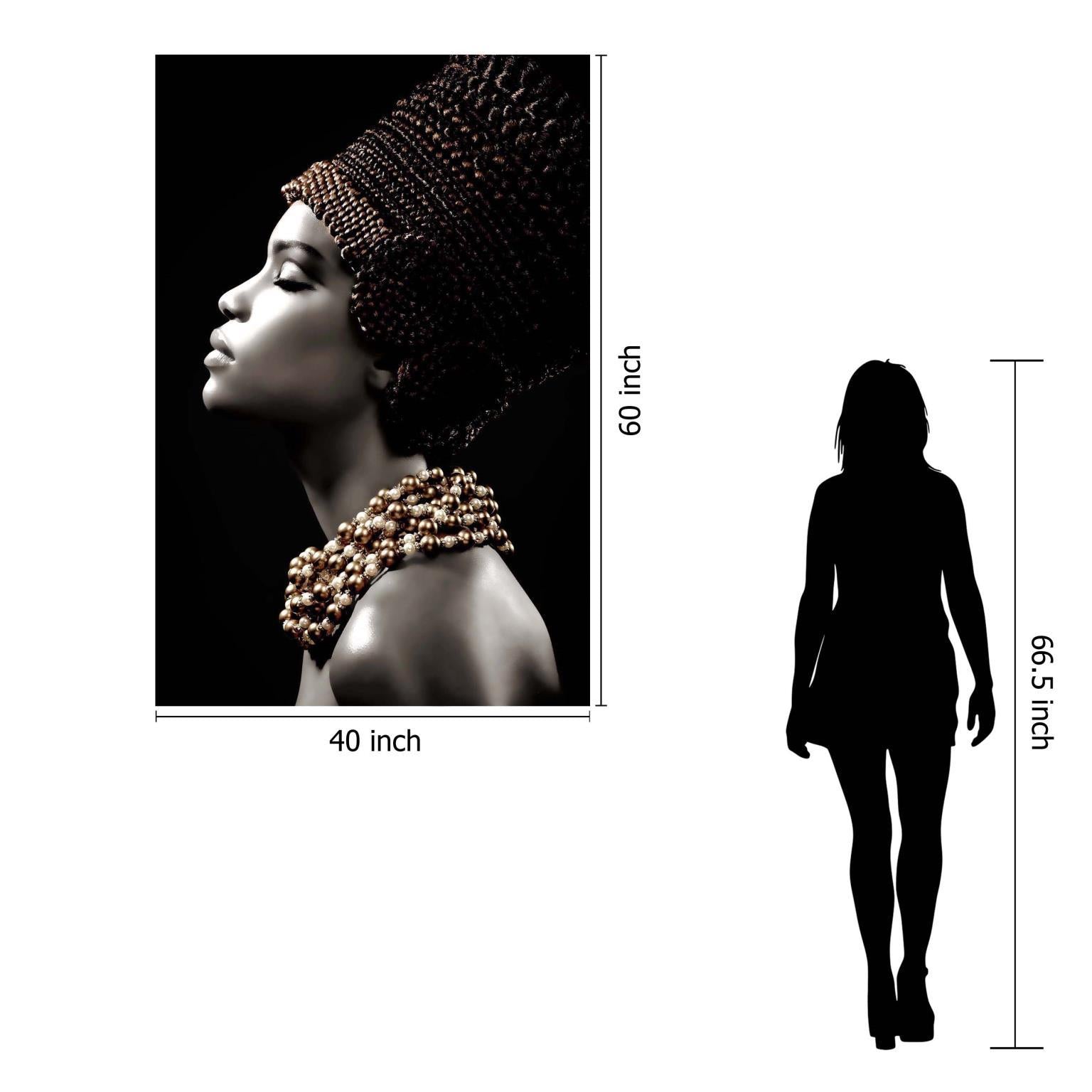 Floating Tempered Glass With Foil Dreams - Black Classy Art